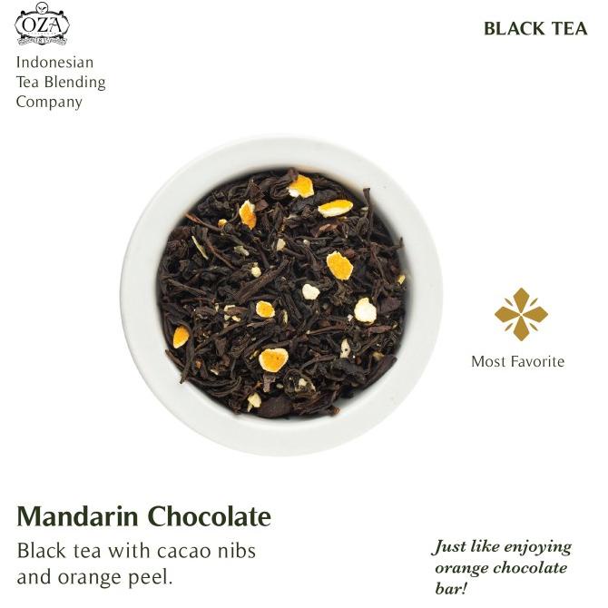 

[ COD ] OZA Tea - Mandarin Chocolate | Black Tea | 40 gram (20 cups) TERMURAH Kode 900