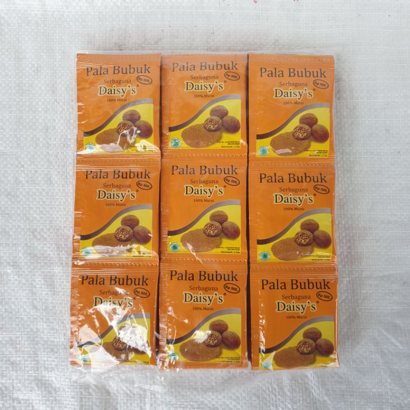 [Pack] Bumbu Masak Instan Pala Bubuk Daisy sachet - PALA