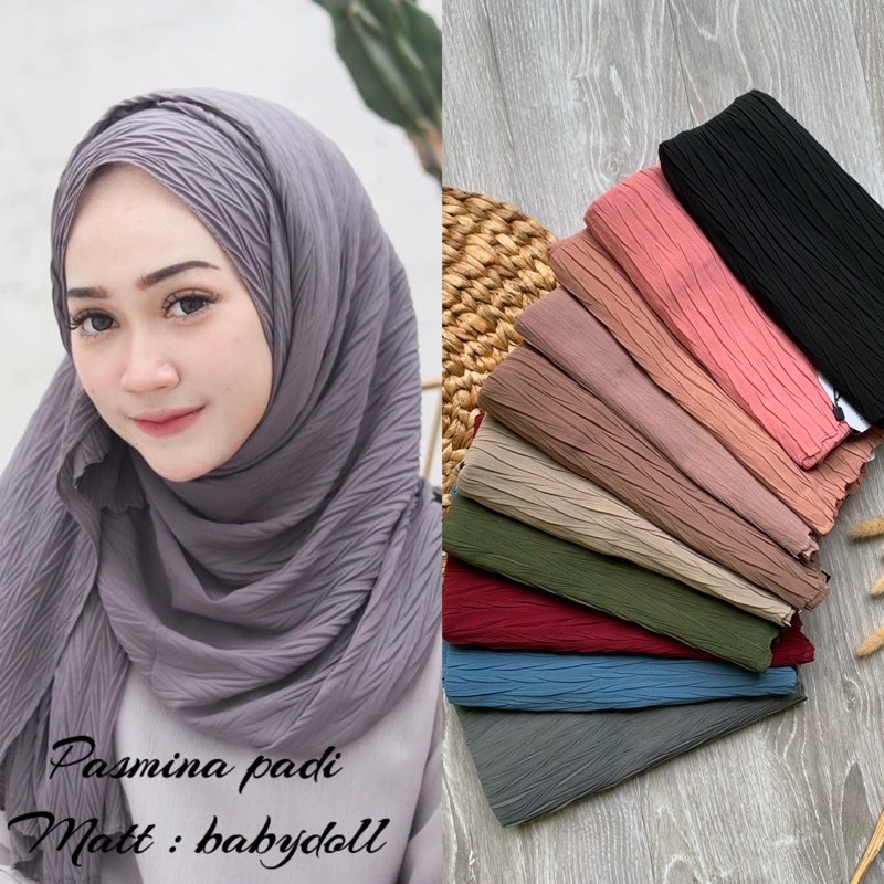 PASHMINA HIJAB PADI ZIGZAG