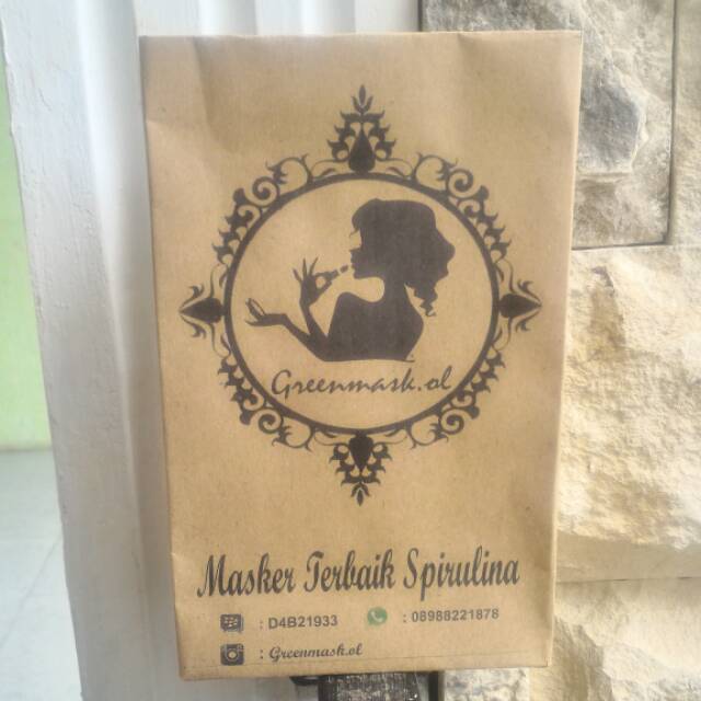 

Paperbag Online shop / Paper bag custom ONLINE SHOP tanpa tali ukuran 16 x 5 x 23,5cm