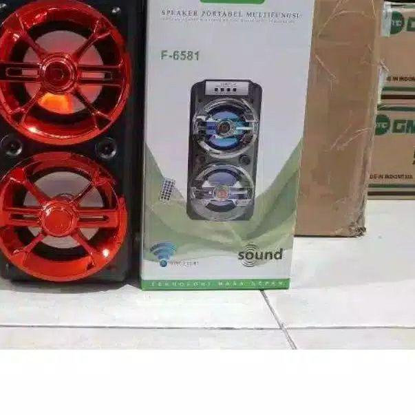 ✾ speaker fleco 6581/6582 speaker bluetooth bonus mic ✴