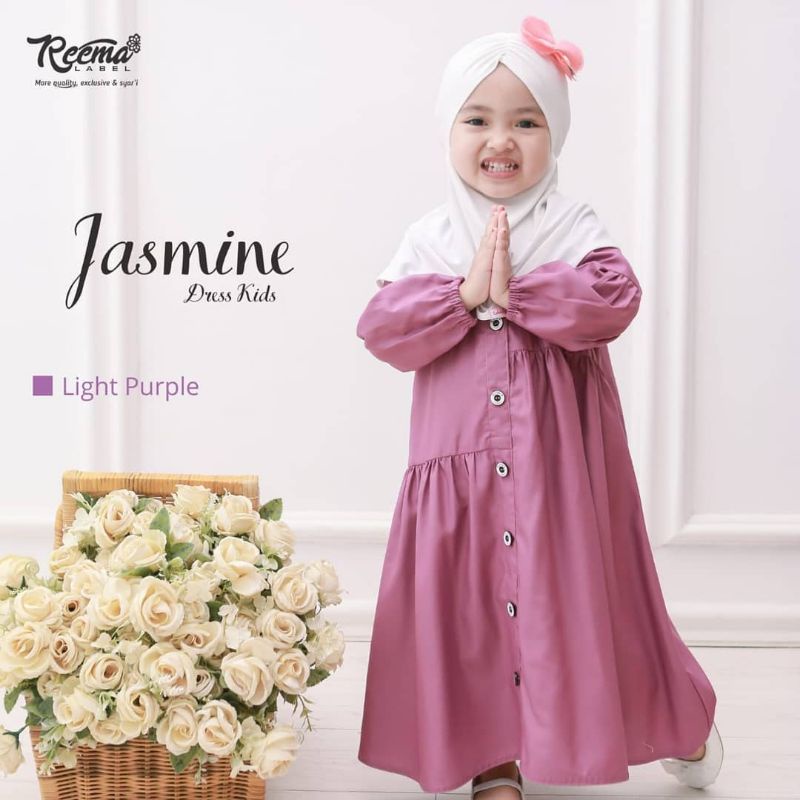 Promo Gamis anak polosan Elegan