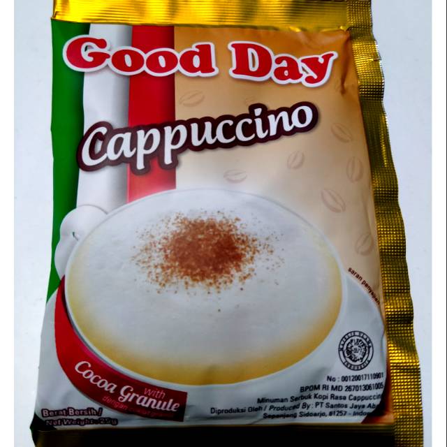 

GOOD DAY CUPPUCCINO 25g