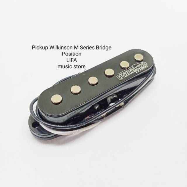 Guitar Pickup Single Coil Wilkinson M Series Bridge Position