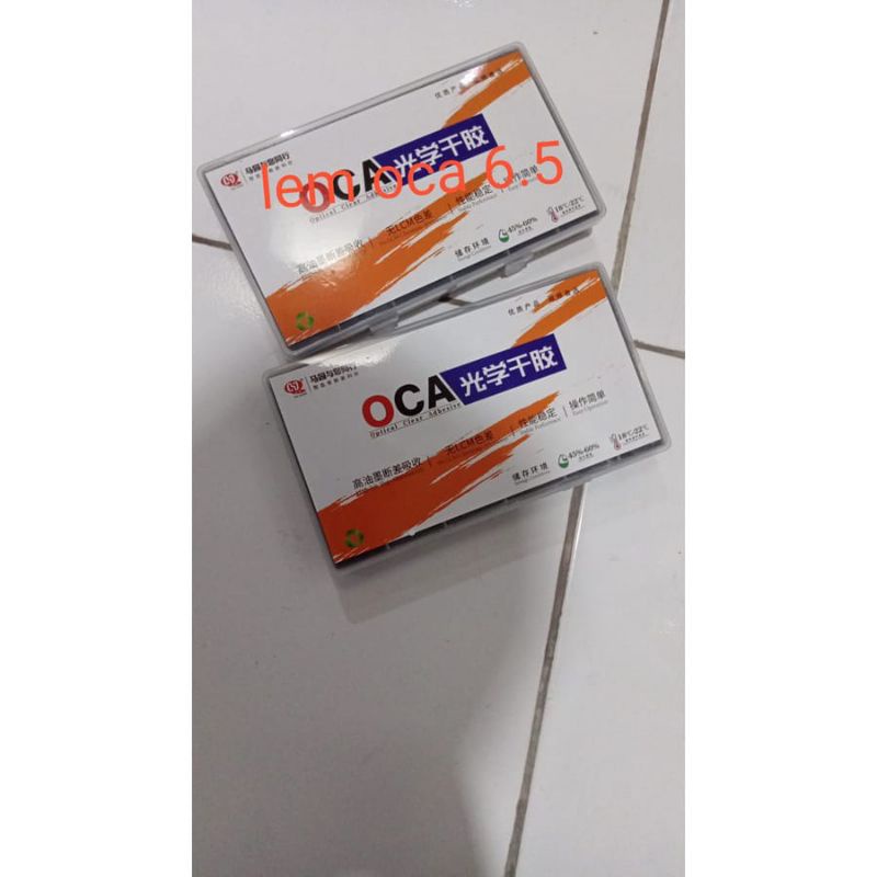 Lem oca kering 6,5 inch 1 pak isi 50 pcs