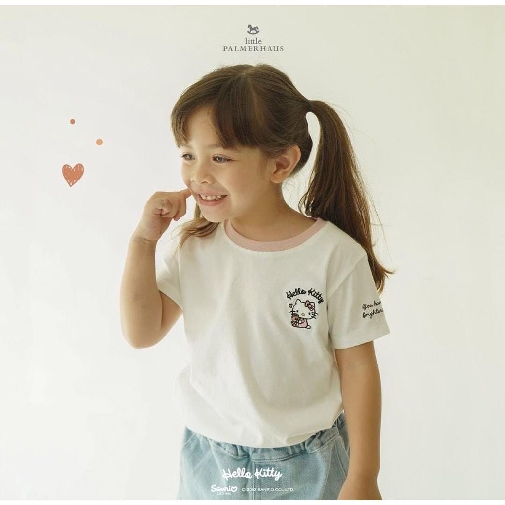 Palmerhaus T-Shirt Rib Top By Little Palmerhaus /Kaos Anak Murah