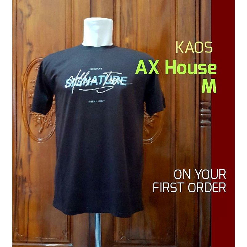 Kaos Pria AX House murah original