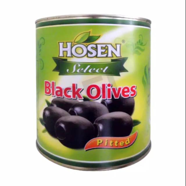 

BUAH ZAITUN HITAM 3KG// HOSEN BLACK OLIVES PITTED 3KG