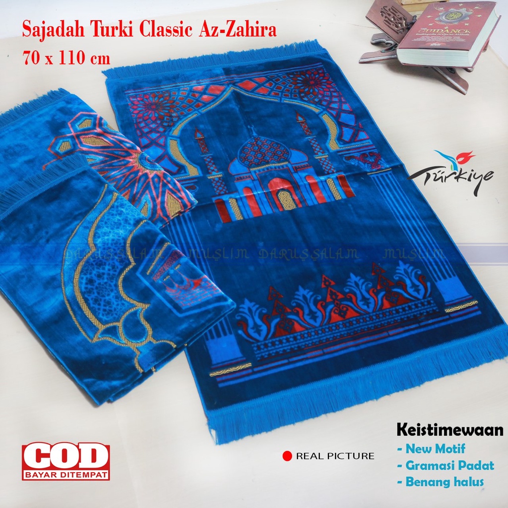 Sajadah Turki Turkey Jumbo Besar Bulu Tebal NEW Motif 70x110 cm Premium Murah - Velteksa Alibaba