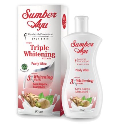 Sumber Ayu Triple Whitening Pembersih Kewanitaan Pearly White