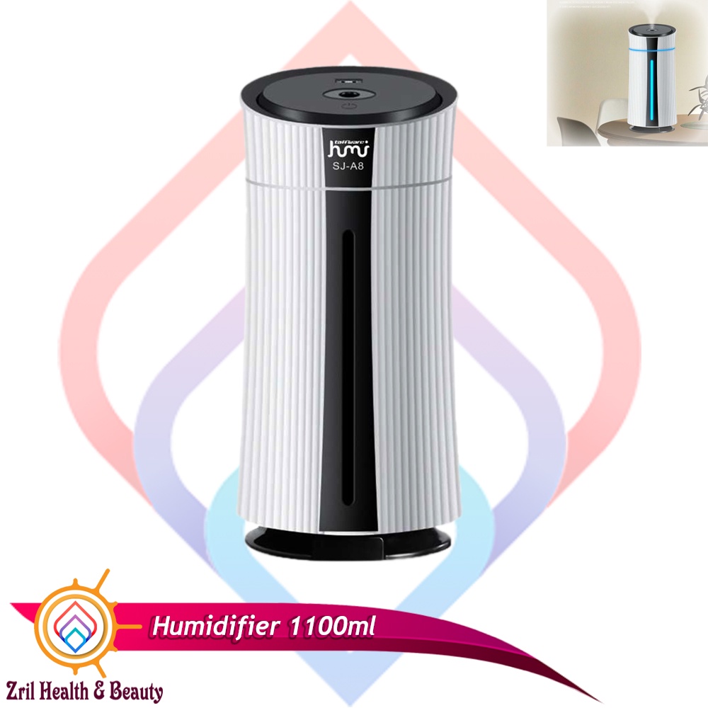 Humidifier Aromatherapy 1100ml / Taffware Difuser Aroma therapy LED - JA8