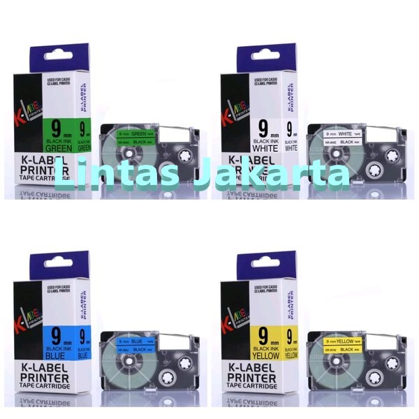 

Label Printer Tape Casio EZ- Label 9 mm