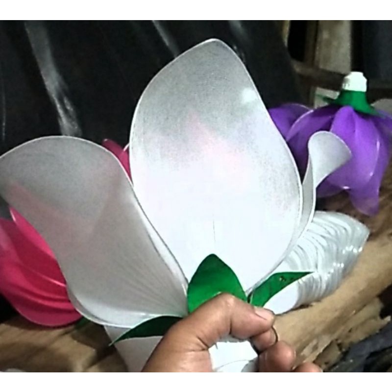 Lampu Standing Bunga Stoking / Kap Lampu Cup Lampu Hias Dekorasi Fariasi Warna