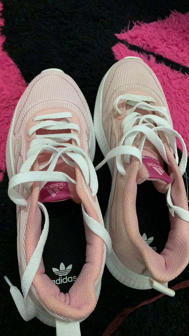 pink cloudfoam adidas