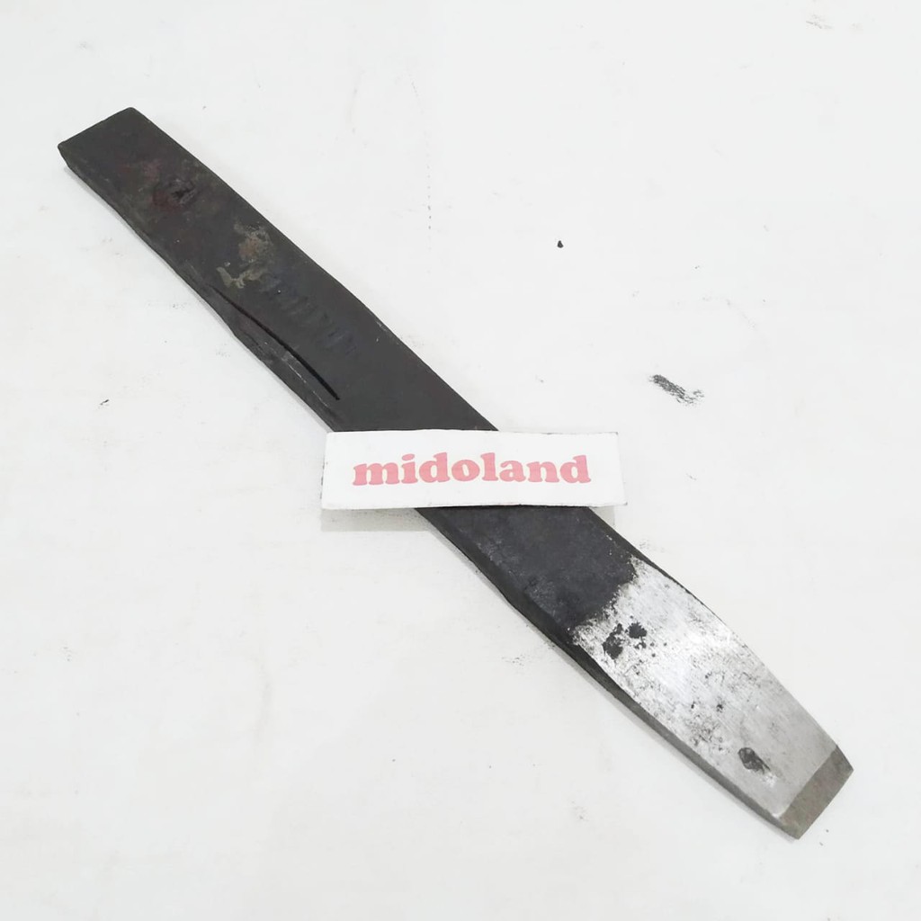 Pahat Chisel Besi Bakar Tempa Pipih - Panjang 20 cm