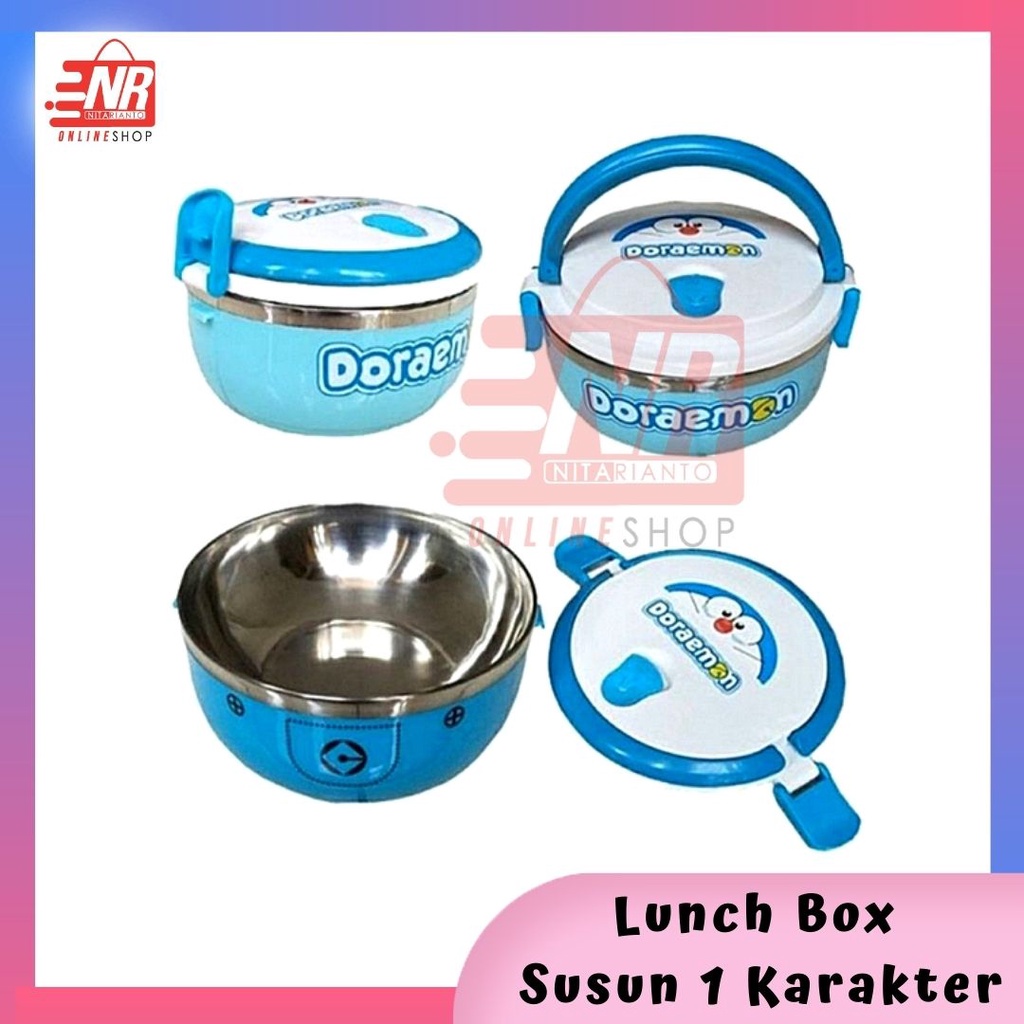 Rantang 1 susun karakter / lunch box