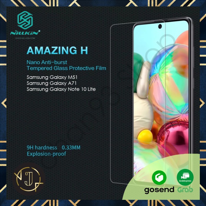 Samsung Galaxy M62 / M51 / NOTE 10 LITE Nillkin Tempered Glass Amazing H NILKIN ORIGINAL