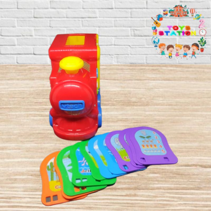 Vtech animal alphabet train mainan kereta alphabet