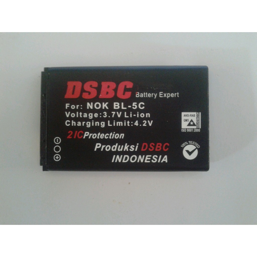 baterai nokia double power bl 5c dsbc 6630 6670 6680 6681 7200 7610 E50 E60 Ngage clasic