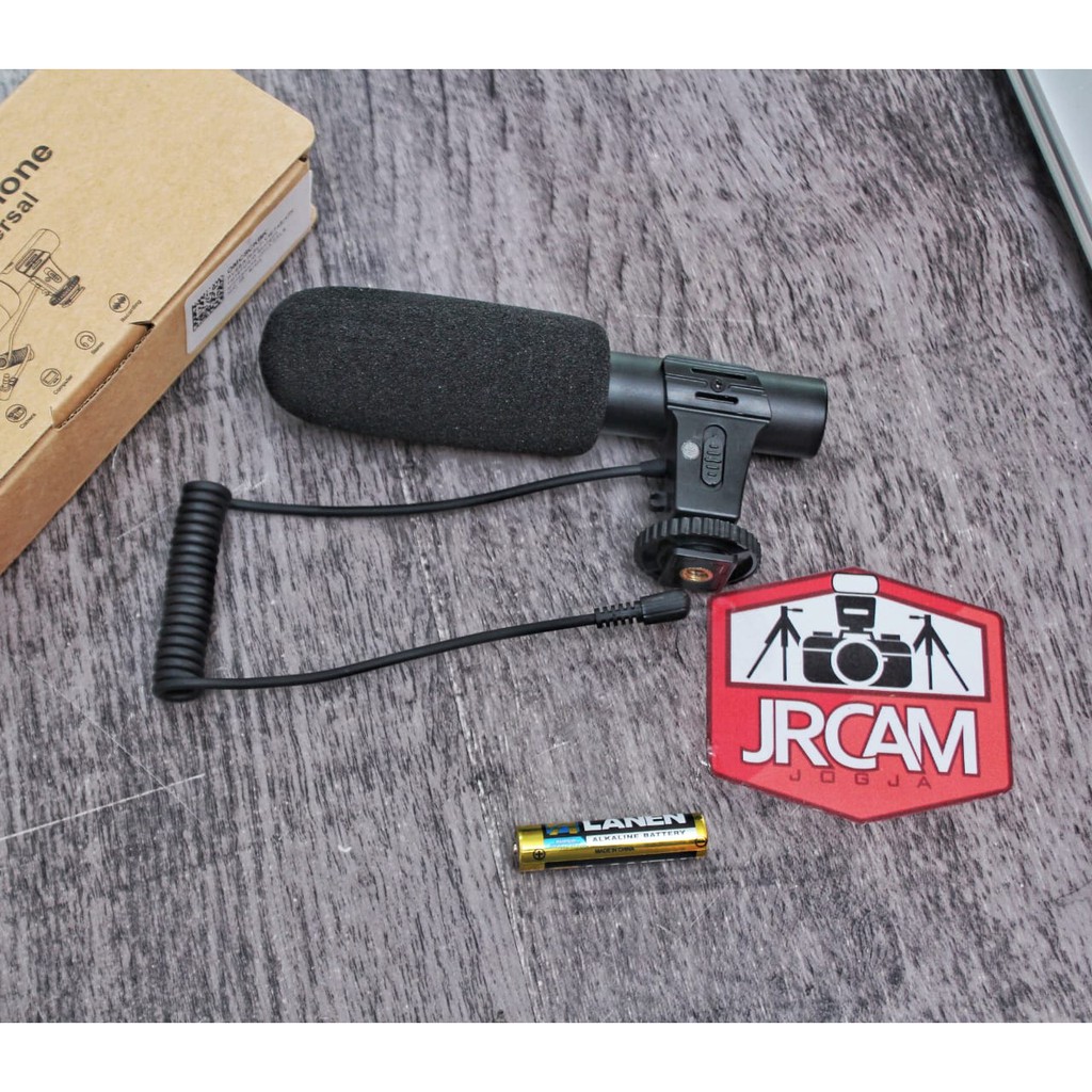 MIC KAMERA EXTERNAL UNTUK DSLR DAN MIRORLENS