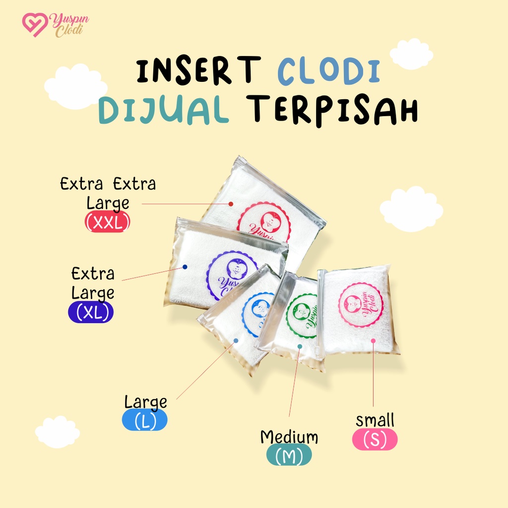 YUSPIN Insert Clodi Anak dan Lansia