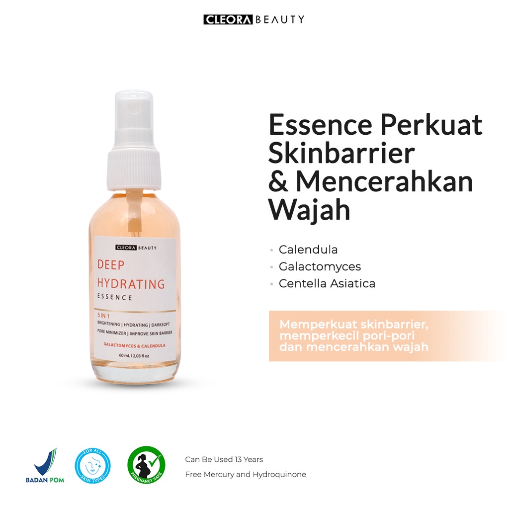 ⭐ Beauty Expert ⭐ Cleora Beauty Exclusive - Jelly Booster | Acne Serum Cleora | Serum Jerawat Cleroa | Deep Hydrating Essence