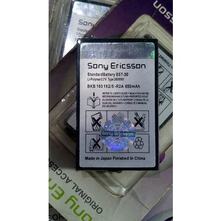 baterai BST 30 battery sony ericsson F500i J200i J210 K300 K500 K508 dll