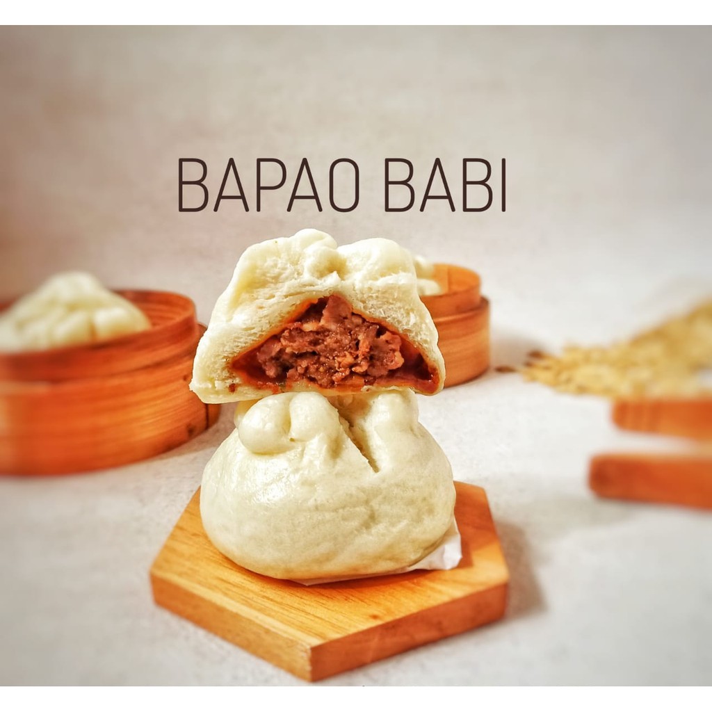 

Bapao Babi / Bapau Babi Spesial (+Telur Asin)