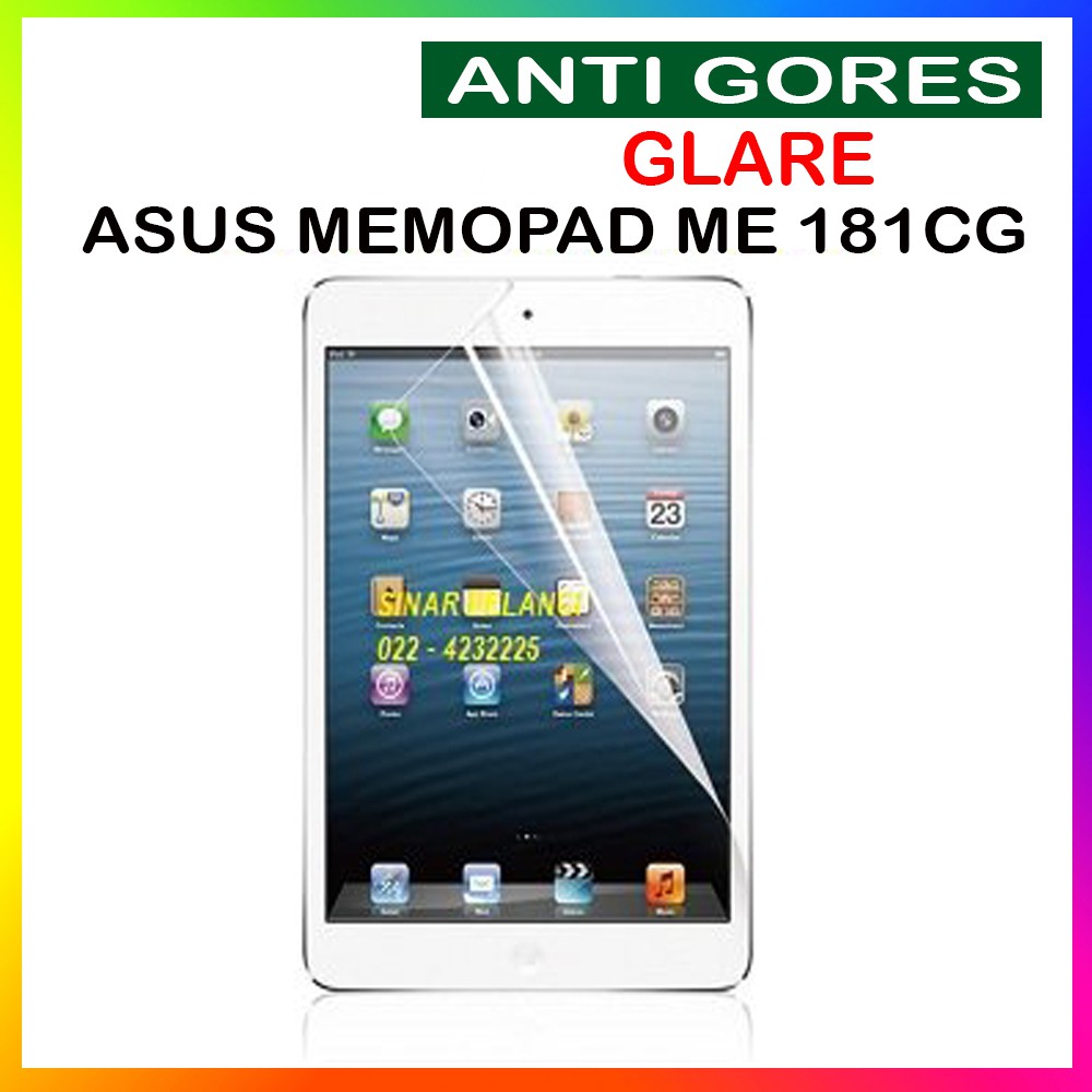 Anti Gores IPAD AIR ASUS FONEPAD ME 175CG ME 176CG ME 181CG ZENPAD Z 170CG 4S Screenguard AntiGores