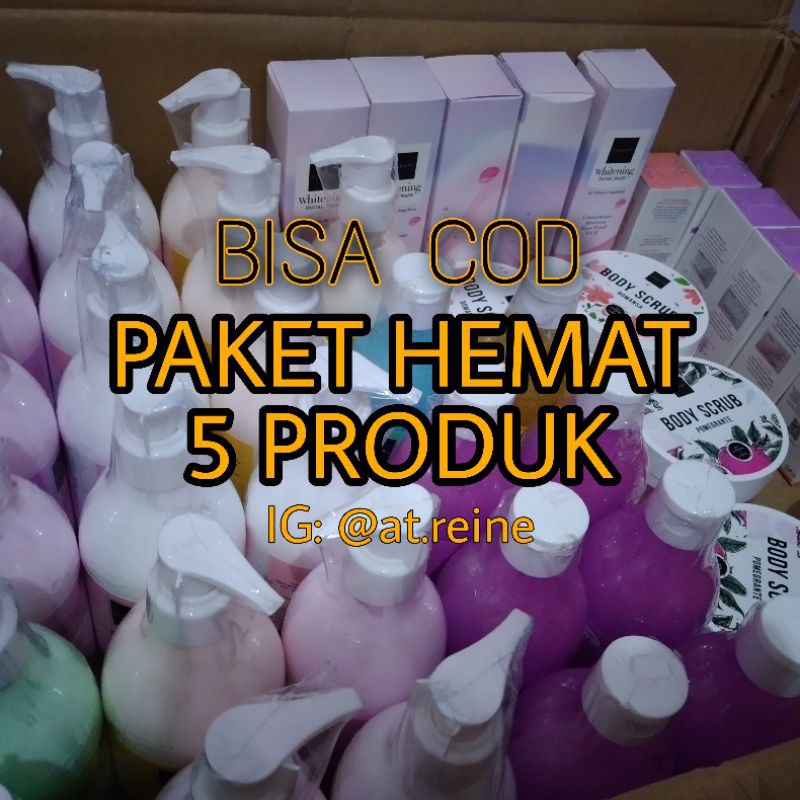 Paket Hemat Scarlett Whitening isi 5 produk