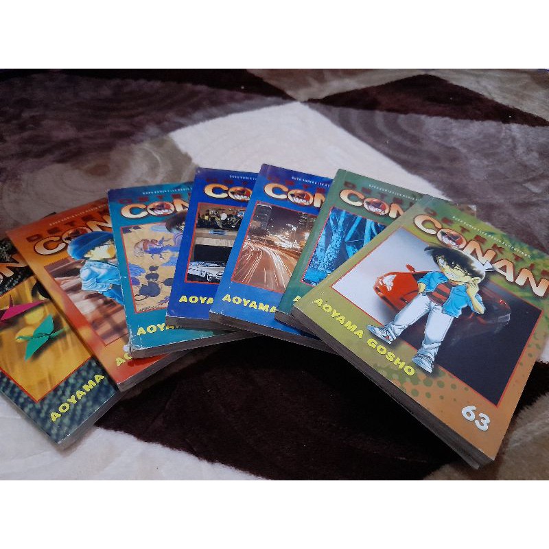 Komik Conan Bekas Cabutan