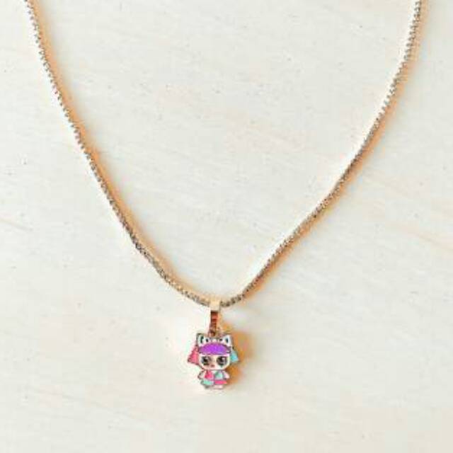 Kalung Anak LOL Purple Gold Xuping