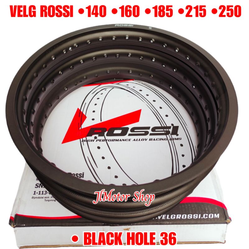 Velg Rossi 185 215 Ring 18 -Pelk Velk Velg Rossi Ukuran 185 215 18