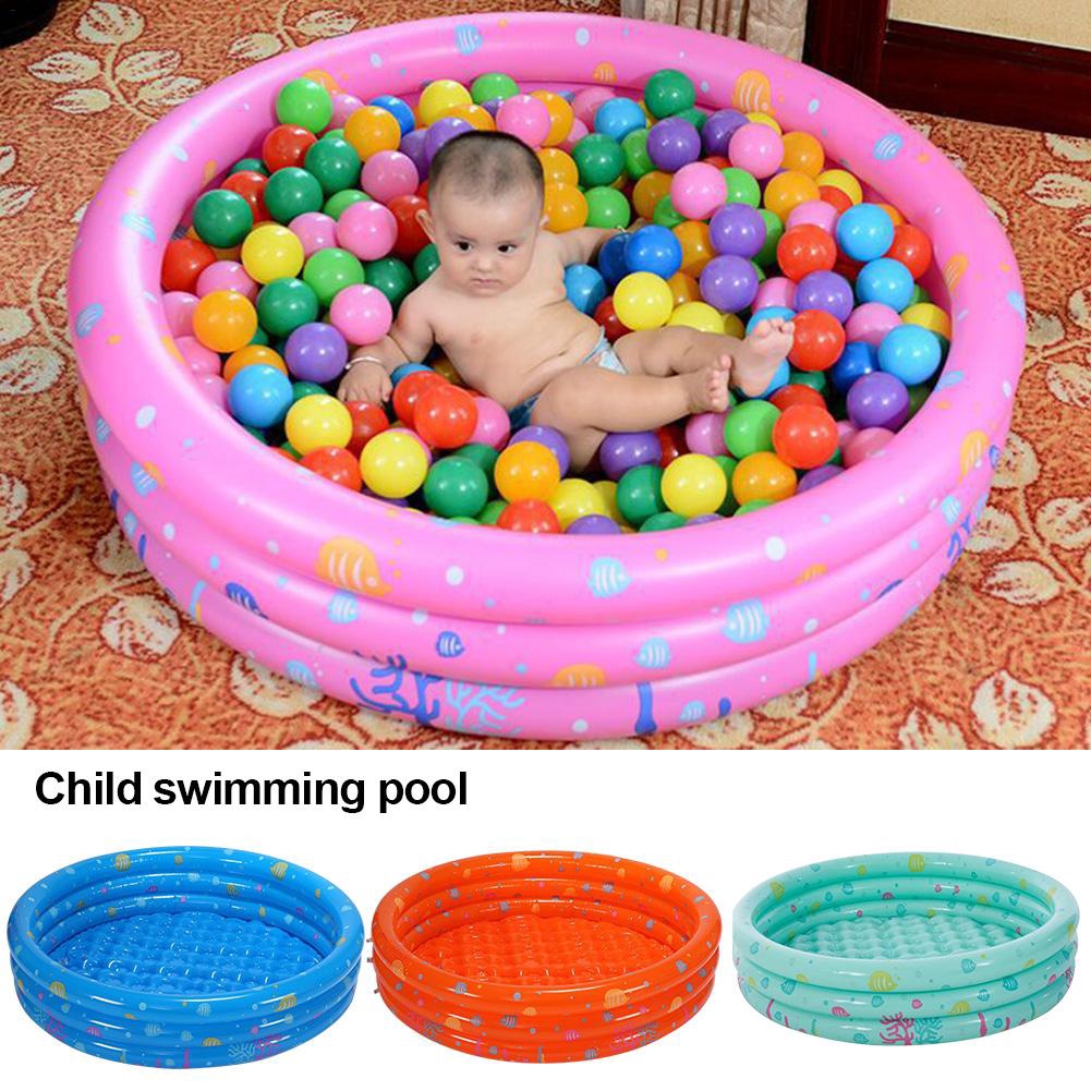 3 ring inflatable pool