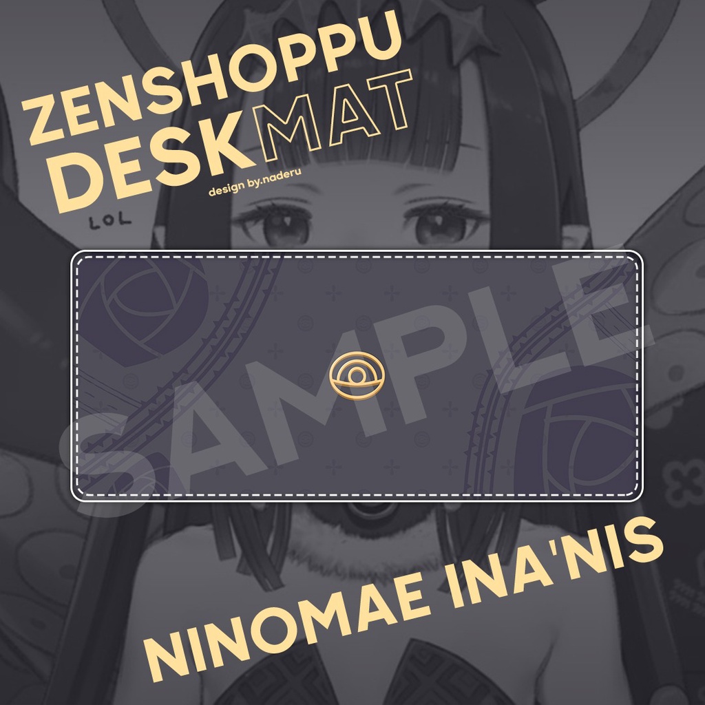 Ninomae Ina'nis Hololive EN Deskmat / Mousepad