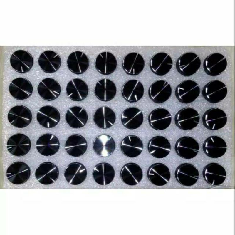 Knop Potensio 20mm Kilat Les Silver