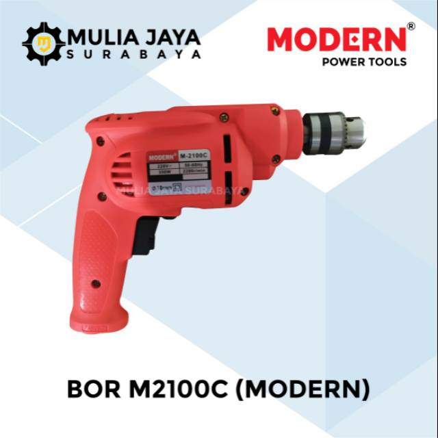 Mesin bor 10mm bolak-balik M-2100C MODERN