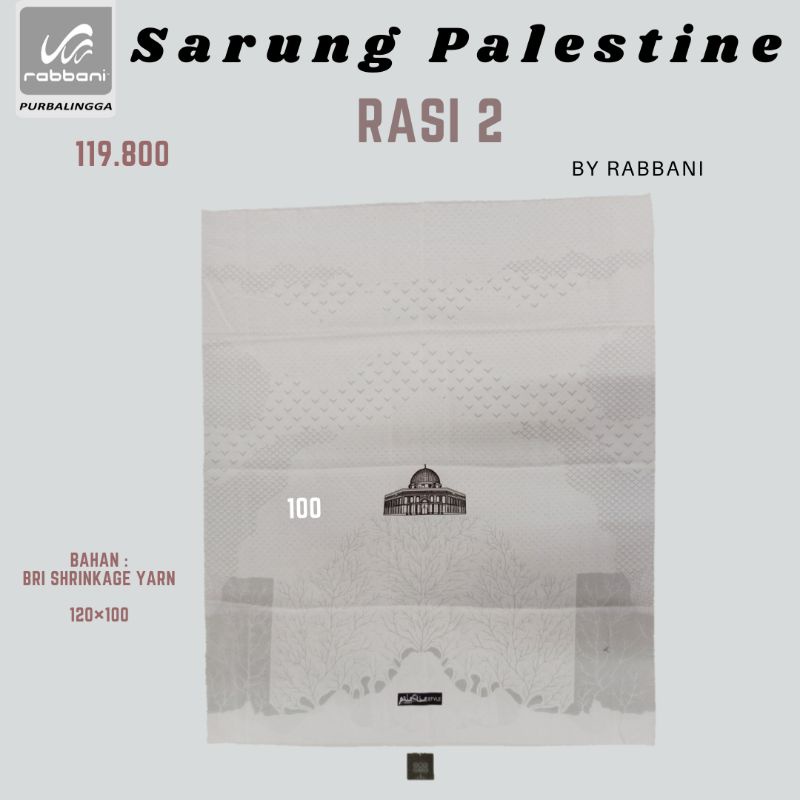 Rabbani-SARUNG RASI 2//  ZANKI 1//MOTIF PALING BARU//Sarung Rabbani