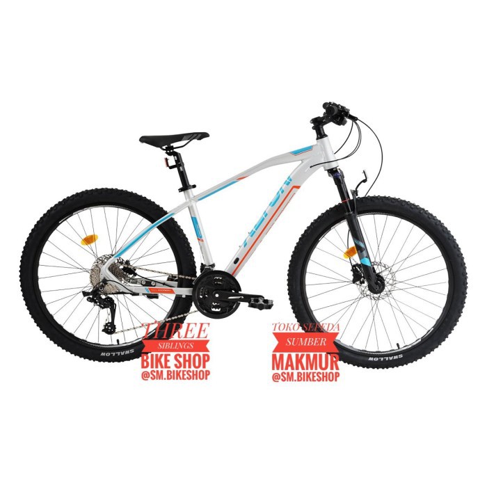 SEPEDA GUNUNG ALTON CHALLENGER 30 SPEED 27.5 INCH WHITE HYDRAULIC