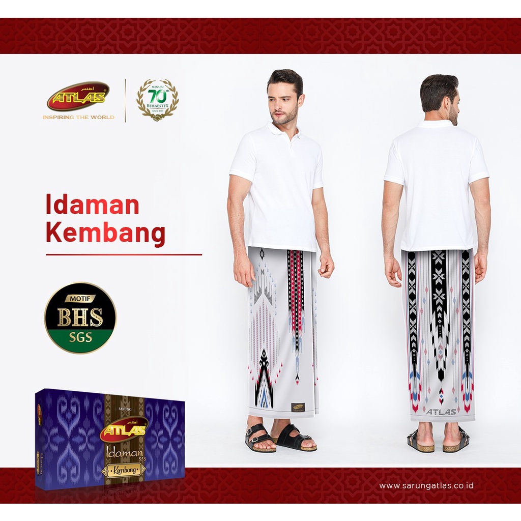 Sarung Atlas Idaman Kembang New SGS