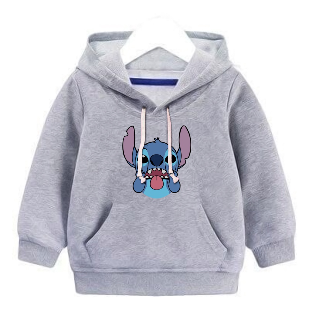 hoodie anak usia 2 - 12 tahun jaket sweater anak laki laki perempuan gambar kartun