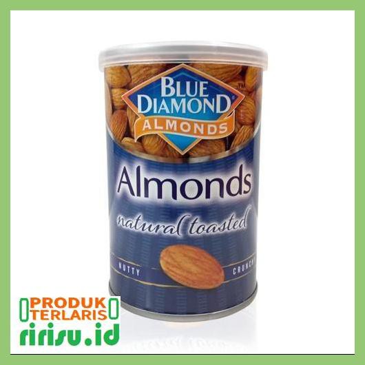 

8Tuf78F7- Blue Diamond Unsalted Roasted Kacang Almond 130Gr 7Ti7Tgjtu-