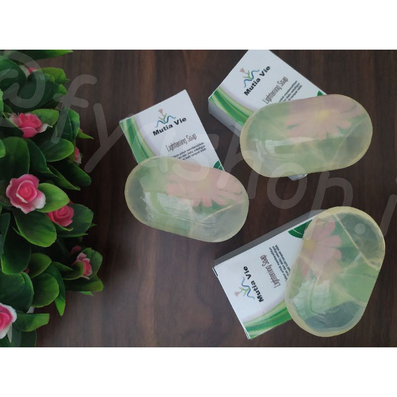 Sabun Mandi Pemutih Whitening Produk Kecantikan Mutia Vie