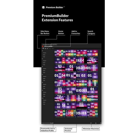 Premium Builder - Multi Screen Layouts Pack - After Effect (Extension)