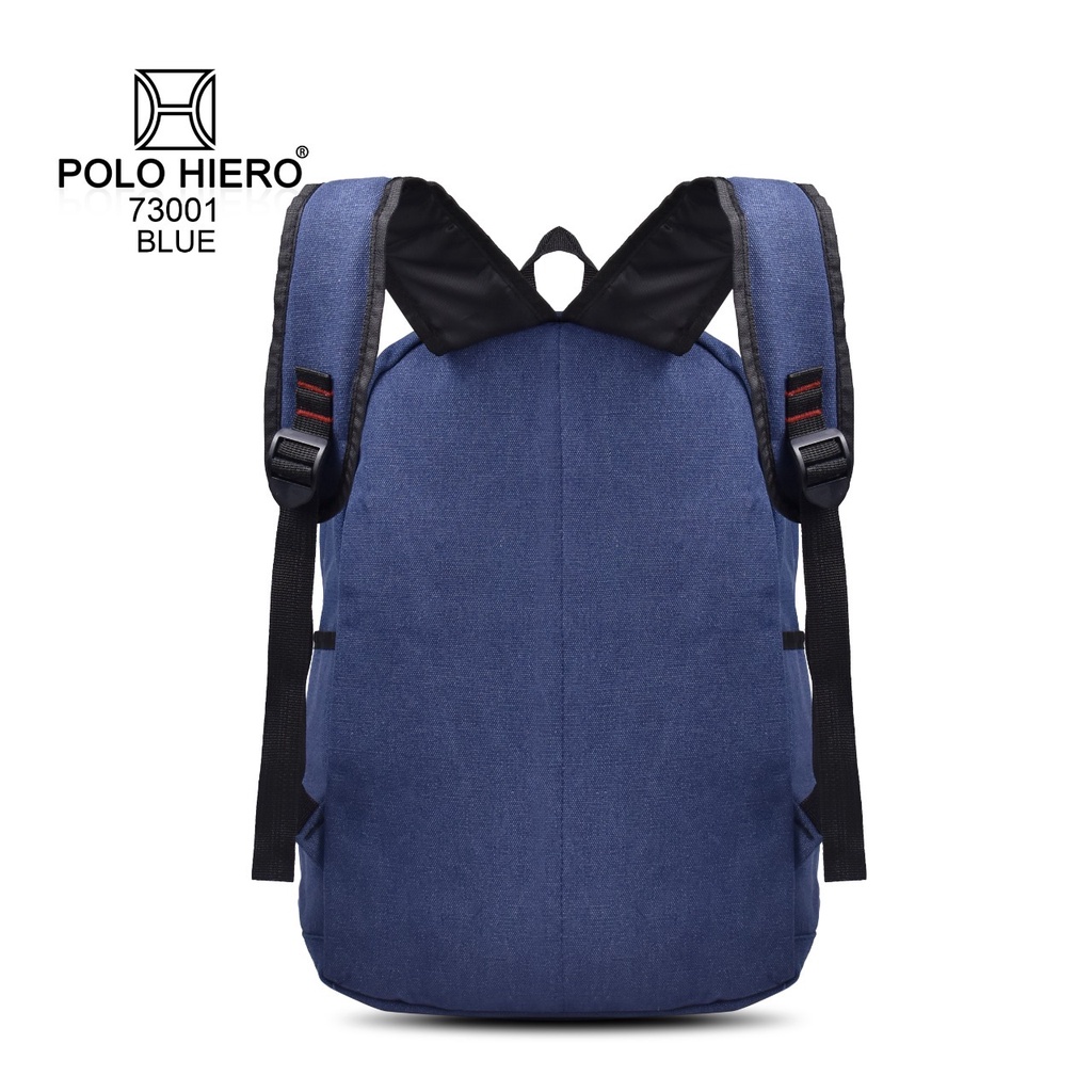 { FF } New Arrival / Tas Ransel Sekolah / Ransel Fashion Unisex Polo Hiero 73001 / Tas pria Ransel Wanita Laptop