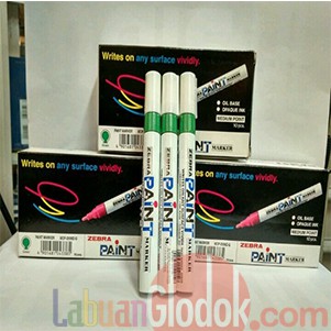 

Spidol Paint Marker Zebra Hijau - Medium Point Isi 10 Pcs Hijau