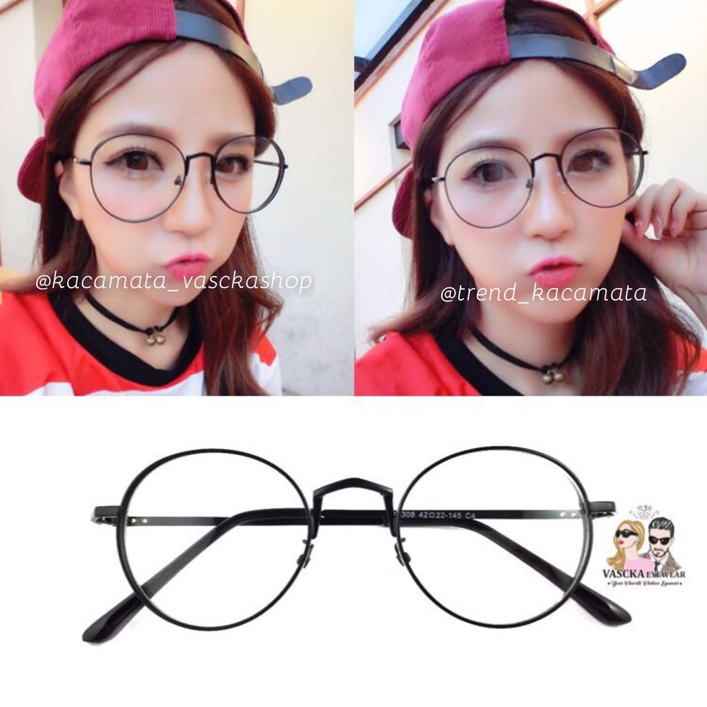 NICOLE EYEGLASSES BLACK