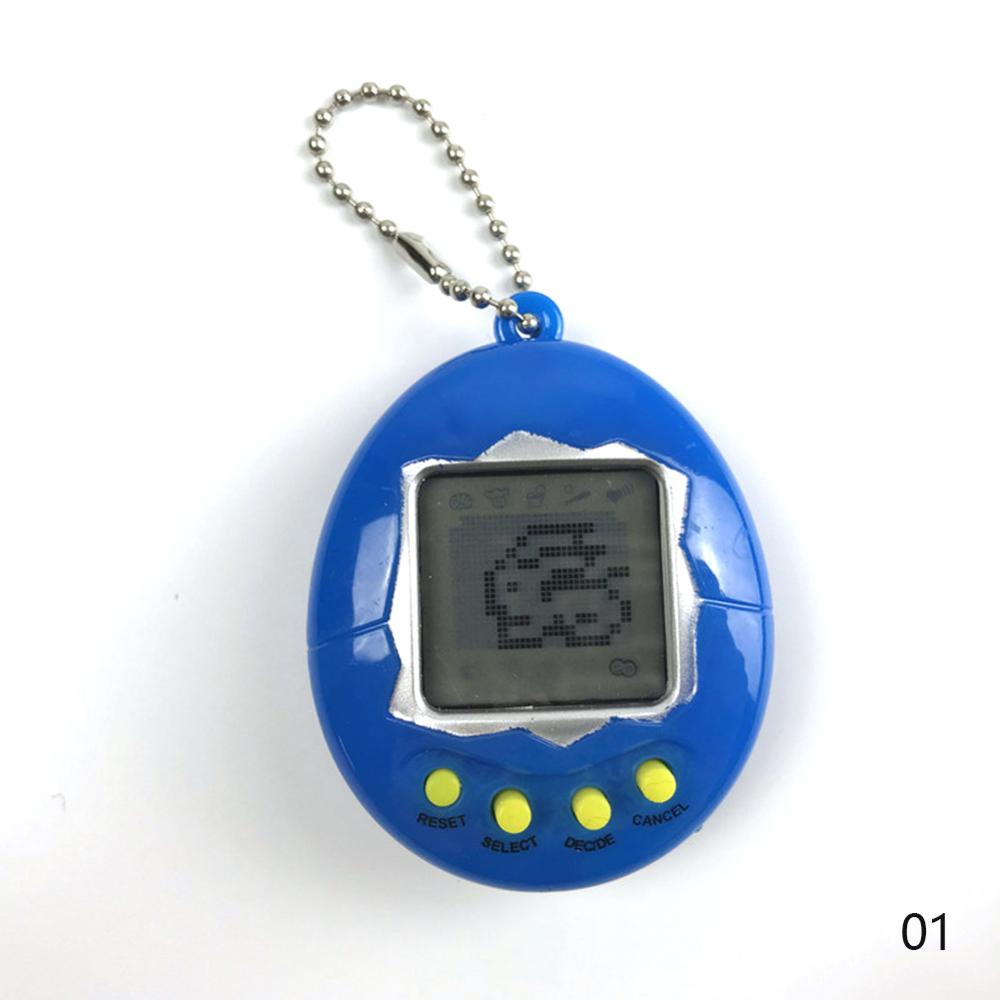 Timekey Mainan Tamagotchi Hewan Peliharaan Virtual Elektronik 168 Hewan Dengan Gantungan Kunci Untuk Anak L9X1