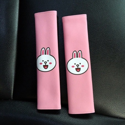 Sarung Cover Safety Belt Sabuk Pengaman Bear Bebek Bunny Doraemon