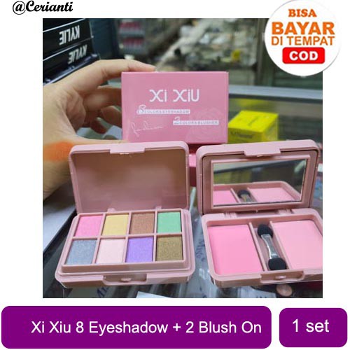 [BPOM] Xi XiU 2IN1 EYESHADOW &amp; BLUSHER BLUSH ON